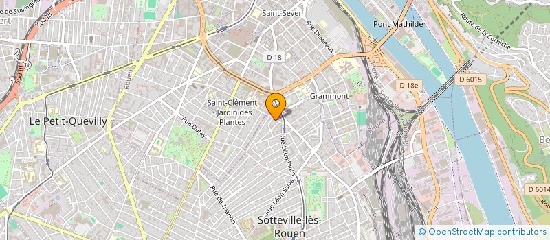 localisation de l'entreprise MONSIEUR QUENTIN THIROT  SOTTEVILLE-LES-ROUEN