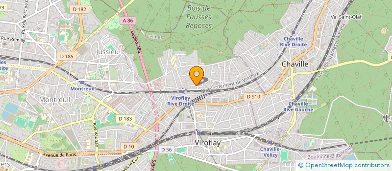 localisation de l'entreprise MONSIEUR QUENTIN THOMAS à VERSAILLES