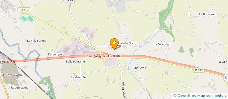 localisation de l'entreprise MONSIEUR QUENTIN THOMAS  PLELO