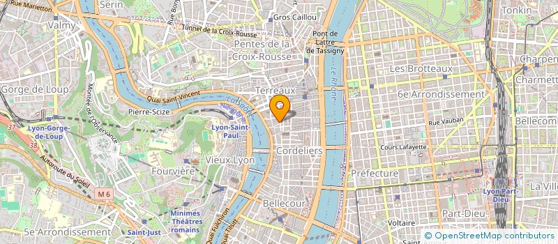 localisation de l'entreprise MONSIEUR QUENTIN THOME  LYON