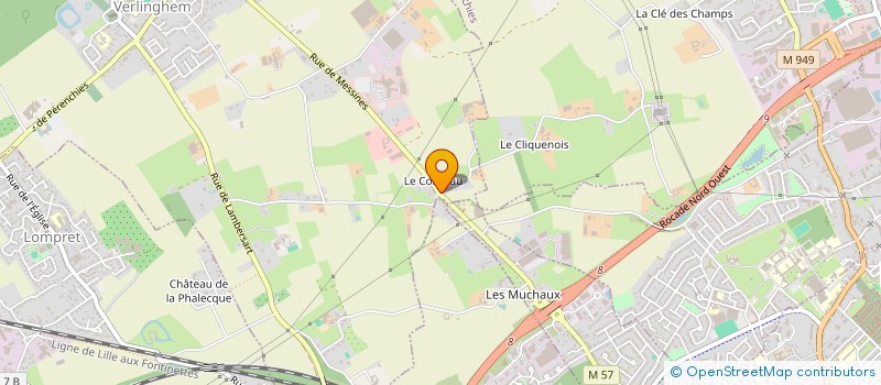 localisation de l'entreprise MONSIEUR QUENTIN THUILLIER à MARQUETTE-LEZ-LILLE