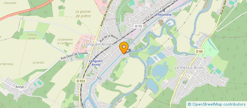 localisation de l'entreprise MONSIEUR QUENTIN TIRMANT  LONGUEIL-ANNEL