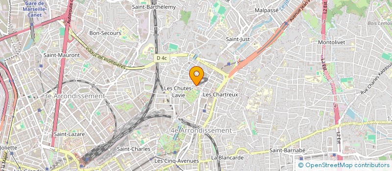 localisation de l'entreprise MONSIEUR QUENTIN TOULOUMET à MARSEILLE