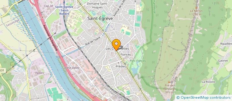 localisation de l'entreprise MONSIEUR QUENTIN TOURNADRE  SAINT-EGREVE