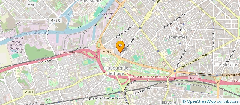 localisation de l'entreprise MONSIEUR QUENTIN TOURNIER  LILLE