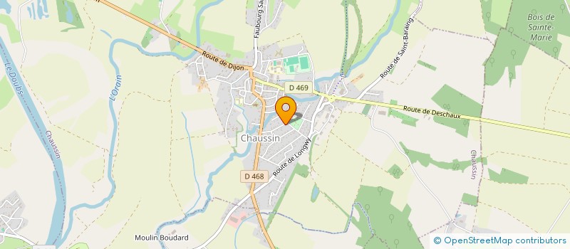 localisation de l'entreprise MONSIEUR QUENTIN TROLLER  CHAUSSIN