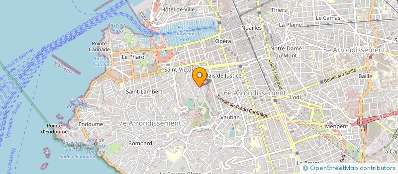 localisation de l'entreprise MONSIEUR QUENTIN TRUCHOT à MARSEILLE