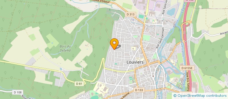 localisation de l'entreprise MONSIEUR QUENTIN VALETTE à LOUVIERS