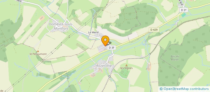 localisation de l'entreprise MONSIEUR QUENTIN VALLESA  ROZEROTTE