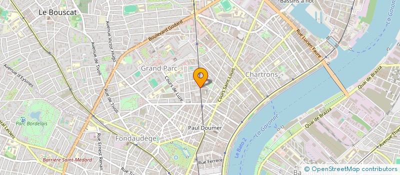 localisation de l'entreprise MONSIEUR QUENTIN VANDEN BROECK  BORDEAUX