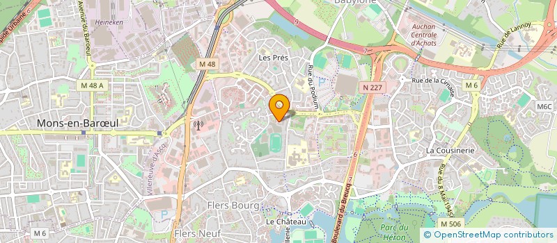 localisation de l'entreprise MONSIEUR QUENTIN VASSEUR à VILLENEUVE-D'ASCQ