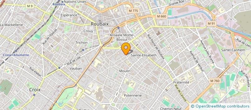 localisation de l'entreprise MONSIEUR QUENTIN VASTE  ROUBAIX