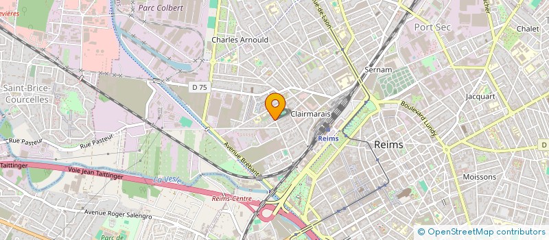 localisation de l'entreprise MONSIEUR QUENTIN VAUTIER  REIMS