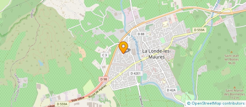 localisation de l'entreprise MONSIEUR QUENTIN VELLY à LA LONDE-LES-MAURES