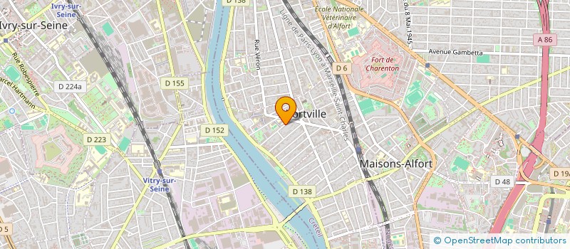 localisation de l'entreprise MONSIEUR QUENTIN VERDIER  ALFORTVILLE