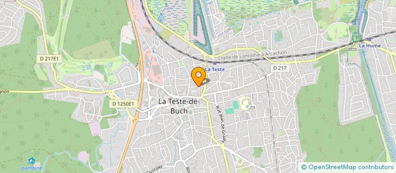 localisation de l'entreprise MONSIEUR QUENTIN VERET à LA TESTE-DE-BUCH