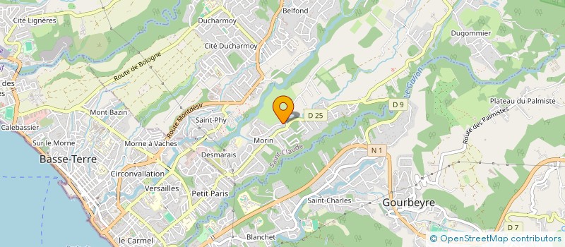 localisation de l'entreprise MONSIEUR QUENTIN VERMERSCH à SAINT-CLAUDE