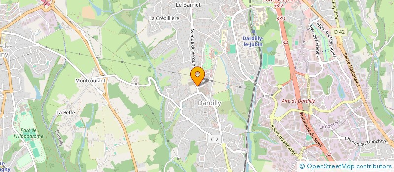 localisation de l'entreprise MONSIEUR QUENTIN VIGNE  DARDILLY