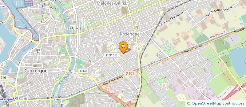 localisation de l'entreprise MONSIEUR QUENTIN VILLEMINOT à DUNKERQUE