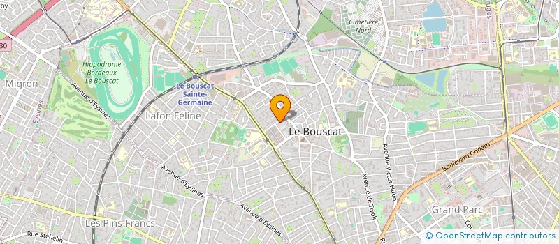 localisation de l'entreprise MONSIEUR QUENTIN WARIN à LE BOUSCAT
