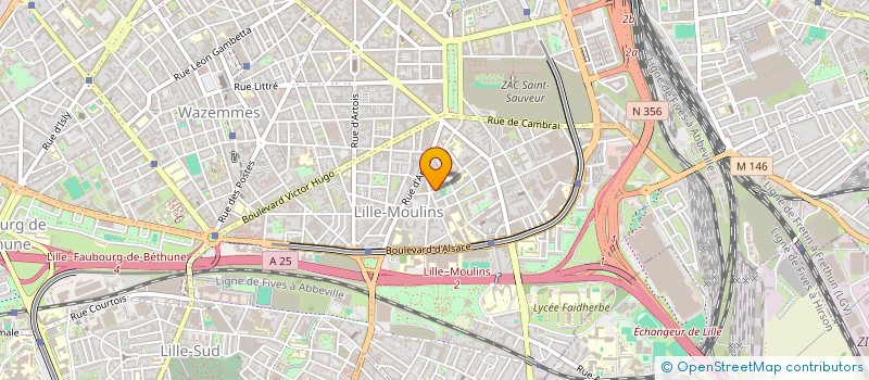 localisation de l'entreprise MONSIEUR QUENTIN WAUQUIER à LILLE