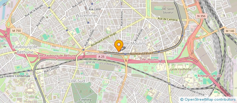 localisation de l'entreprise MONSIEUR QUENTIN WAYMEL  LILLE