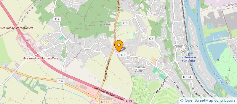 localisation de l'entreprise MONSIEUR QUENTIN WETZEL  VILLENNES-SUR-SEINE