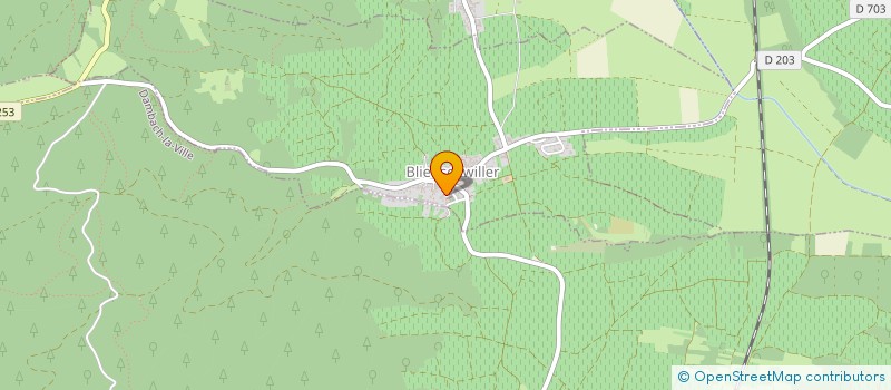 localisation de l'entreprise MONSIEUR QUENTIN WIMMER  BLIENSCHWILLER