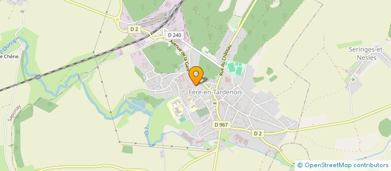 localisation de l'entreprise MONSIEUR QUENTIN WYNANTS  FERE-EN-TARDENOIS