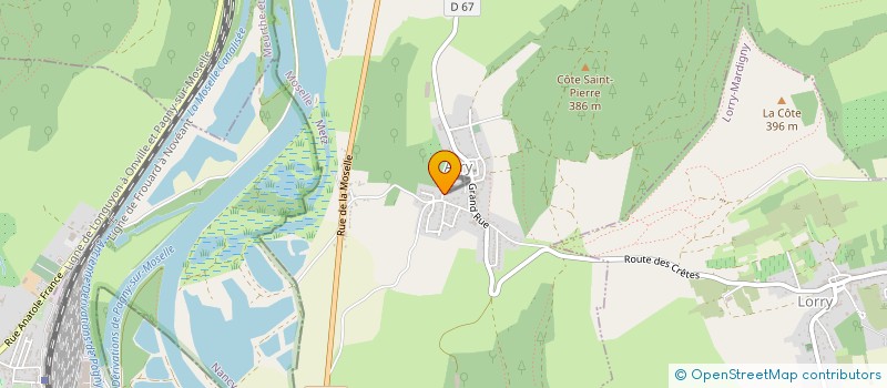 localisation de l'entreprise MONSIEUR QUENTIN YAN LOUIS BERENGER  ARRY