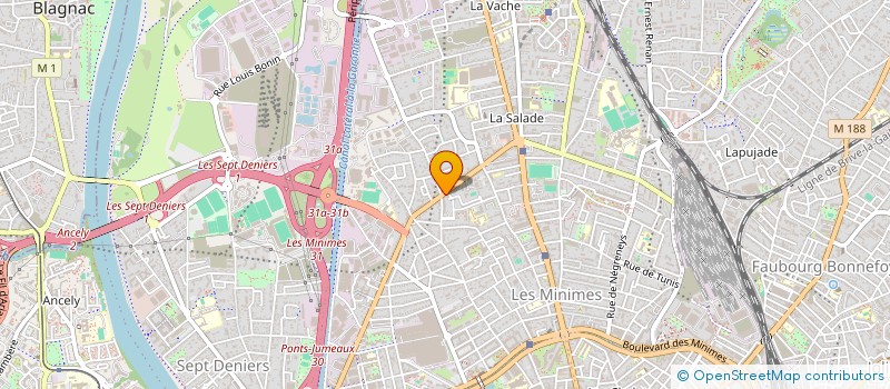 localisation de l'entreprise MONSIEUR QUENTIN YBERT  TOULOUSE