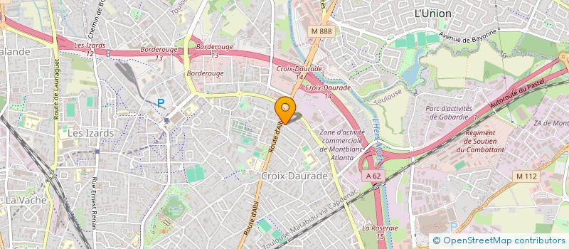 localisation de l'entreprise MONSIEUR QUENTIN ZACCARO à TOULOUSE