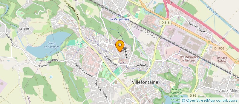 localisation de l'entreprise MONSIEUR QUENTIN ZANETTO  VILLEFONTAINE