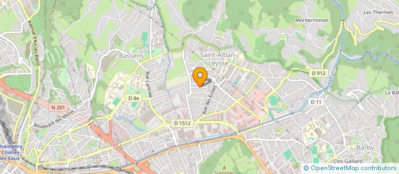 localisation de l'entreprise MONSIEUR QUENTIN ZANON  SAINT-ALBAN-LEYSSE