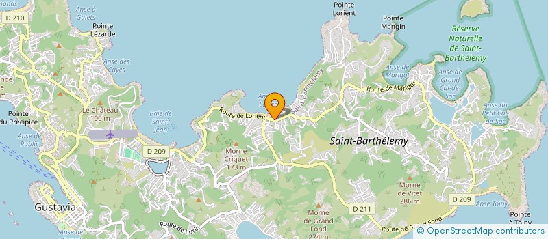 localisation de l'entreprise MONSIEUR QUENTYN AUBIN à SAINT-BARTHELEMY