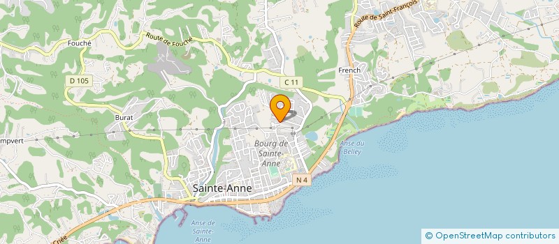 localisation de l'entreprise MONSIEUR QUESTEL QUESTEL à SAINTE-ANNE