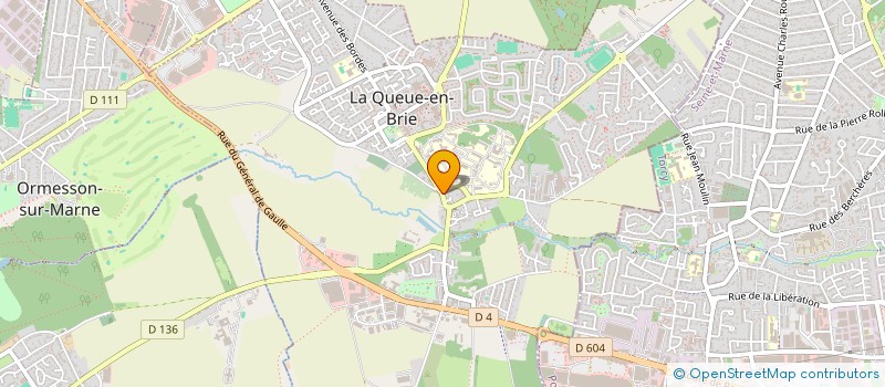 localisation de l'entreprise MONSIEUR QUEUE-EN-BRIE ROMY LA  LA QUEUE-EN-BRIE