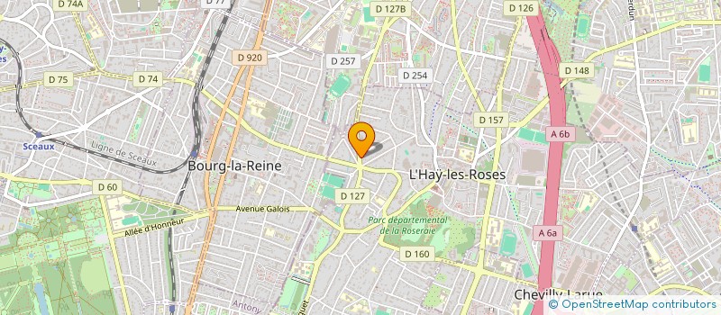 localisation de l'entreprise MONSIEUR QUING LING  L'HAY-LES-ROSES