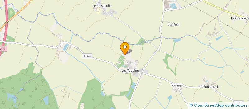 localisation de l'entreprise MONSIEUR QUINZINHO LAMARCHE à SAINT-MARTIN-DES-NOYERS