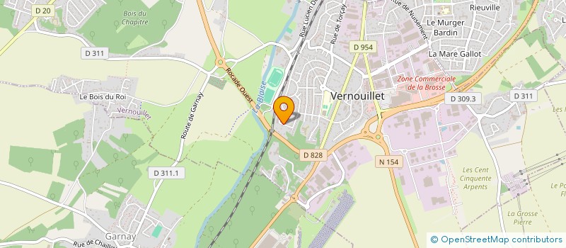 localisation de l'entreprise MONSIEUR QUMAR MASOOD à VERNOUILLET
