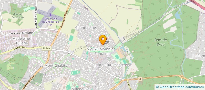 localisation de l'entreprise MONSIEUR QUOC HO  CHELLES