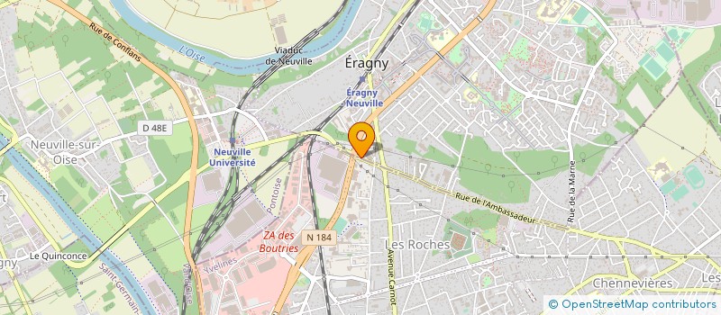 localisation de l'entreprise MONSIEUR QUOC NGUYEN à ERAGNY