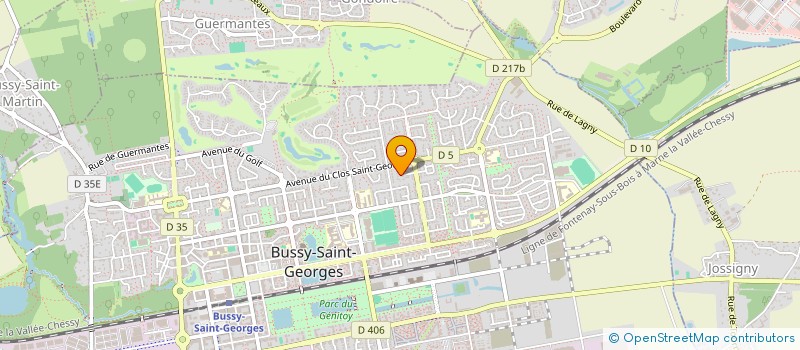 localisation de l'entreprise MONSIEUR QUOC PHAM  BUSSY-SAINT-GEORGES