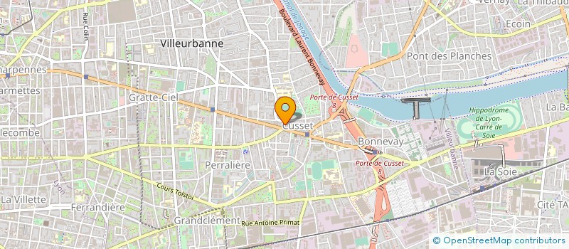 localisation de l'entreprise MONSIEUR QUOC-THONG N'GUYEN  VILLEURBANNE