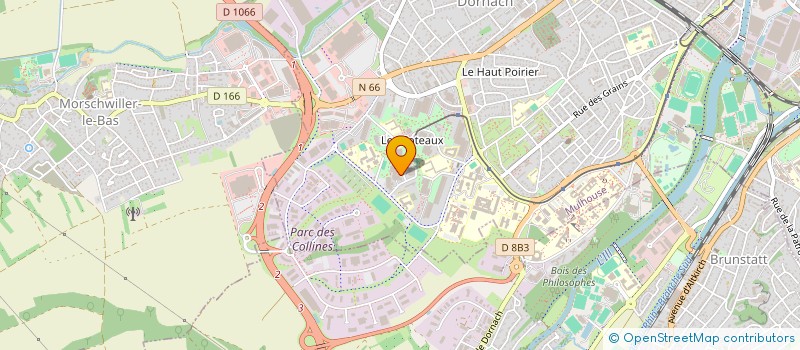 localisation de l'entreprise MONSIEUR QUOSEY AL BASHEER  MULHOUSE