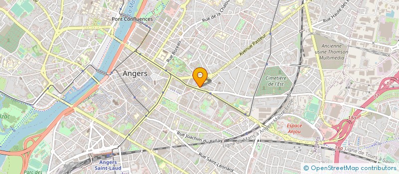 localisation de l'entreprise MONSIEUR QURASHI MUKHTAR IBRAHIM à ANGERS