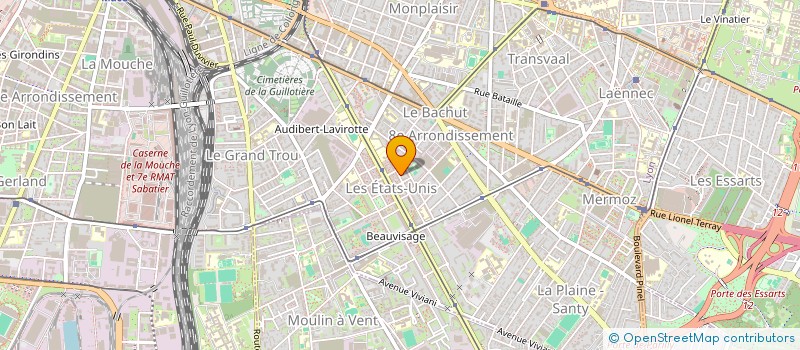 localisation de l'entreprise MONSIEUR QURBANALI AKHLAQI  LYON