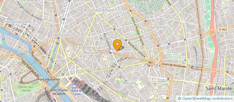 localisation de l'entreprise MONSIEUR QUY LAM à PARIS