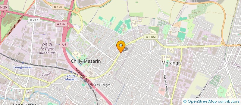 localisation de l'entreprise MONSIEUR QUYNH LAM MINH à CHILLY-MAZARIN
