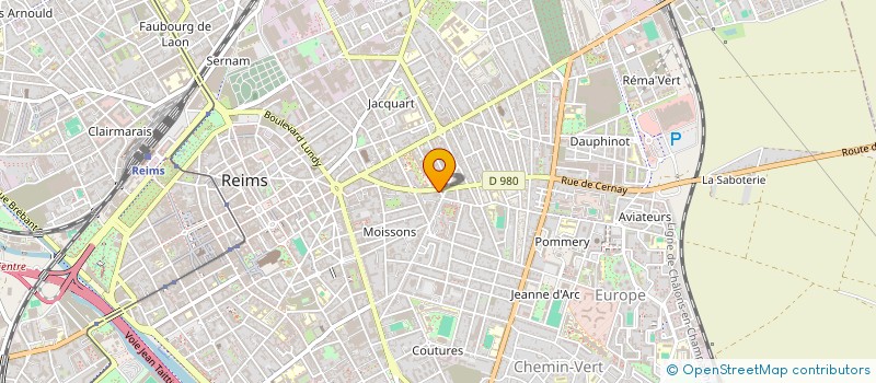 localisation de l'entreprise MONSIEUR R  REIMS